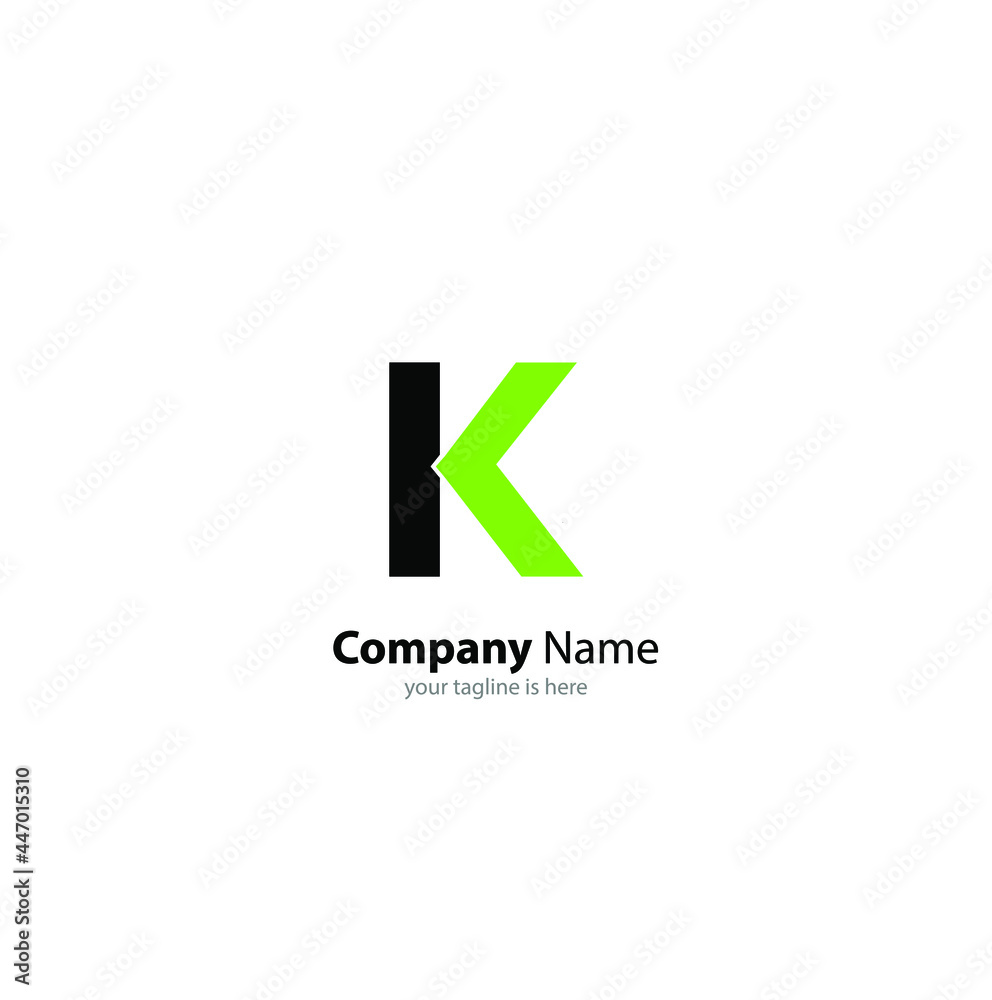 letter k logo concept for company with white background, minimalist style letter k logo concept for company with white background, minimalist style