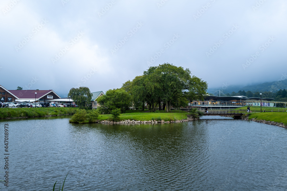 Obraz premium 長野県軽井沢の風景 Scenery of Karuizawa, Nagano Prefecture 
