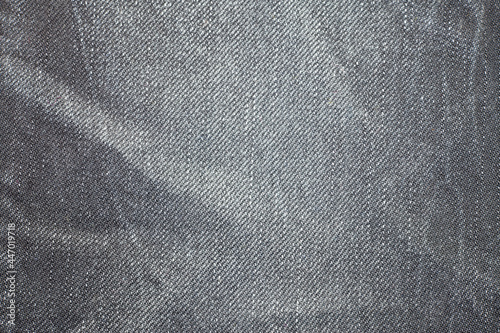 Black jeans texture background.