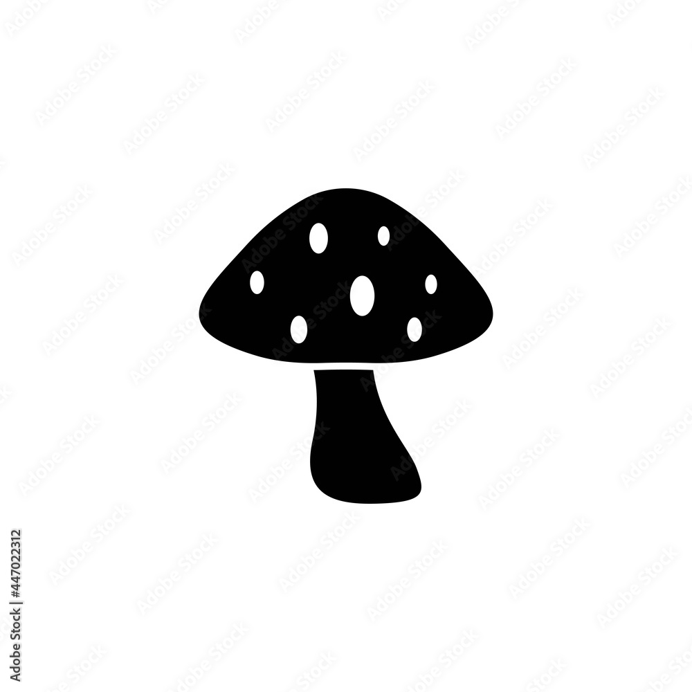mushroom icon design illustration mushroom icon design illustration