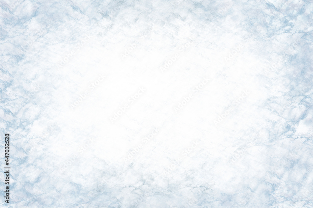 高解像度印刷対応 大理石マーブル模様テクスチャ背景壁紙素材淡い青色の綺麗なキャッチコピー用のフレーム無地スペース有り Stock Photo Adobe Stock