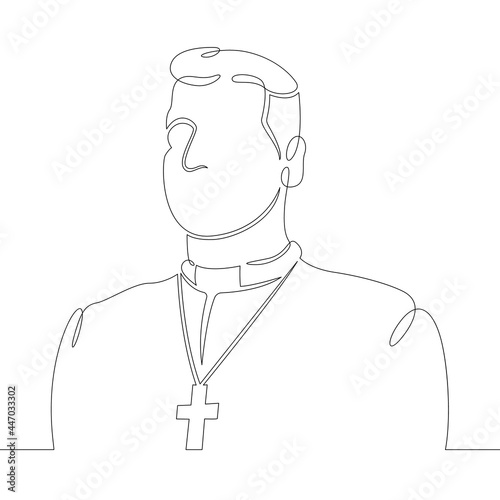 Obraz na plátně One continuous line