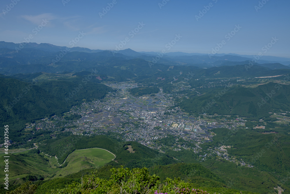 Obraz premium 湯布院の眺望