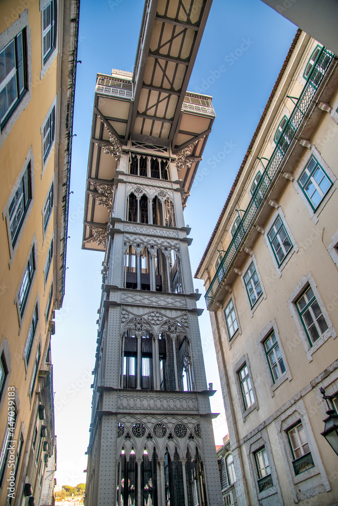 The Santa Justa Lift also called Carmo Lift is an elevator in Lisbon, Portugal.