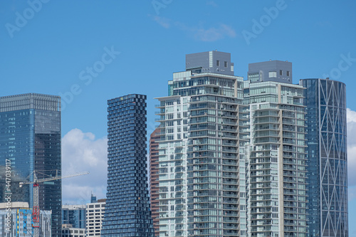 Downtown Calgary alberta business district skyline towers