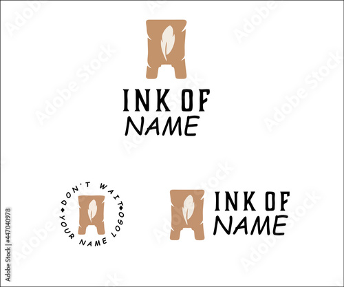 ink bundle logo template