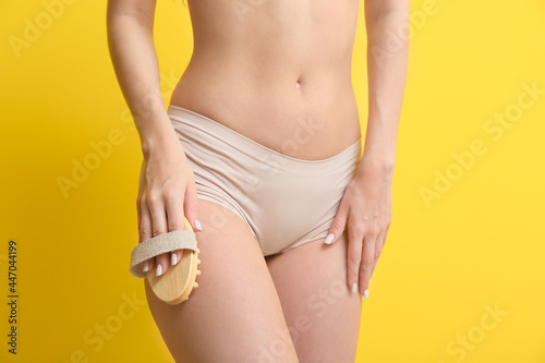 Beautiful young woman with ...