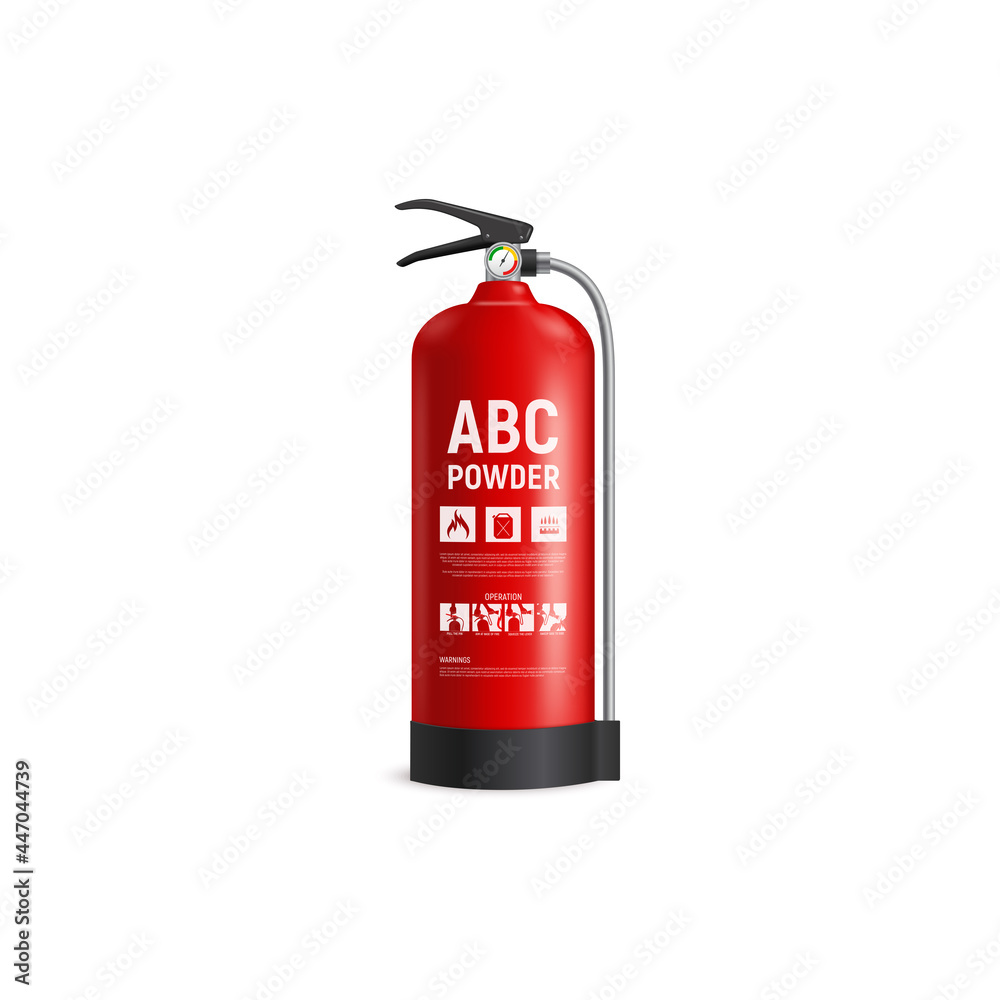 fire extinguisher isolated on white background fire extinguisher isolated on white background