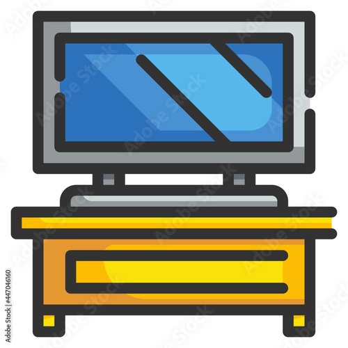 television line icon