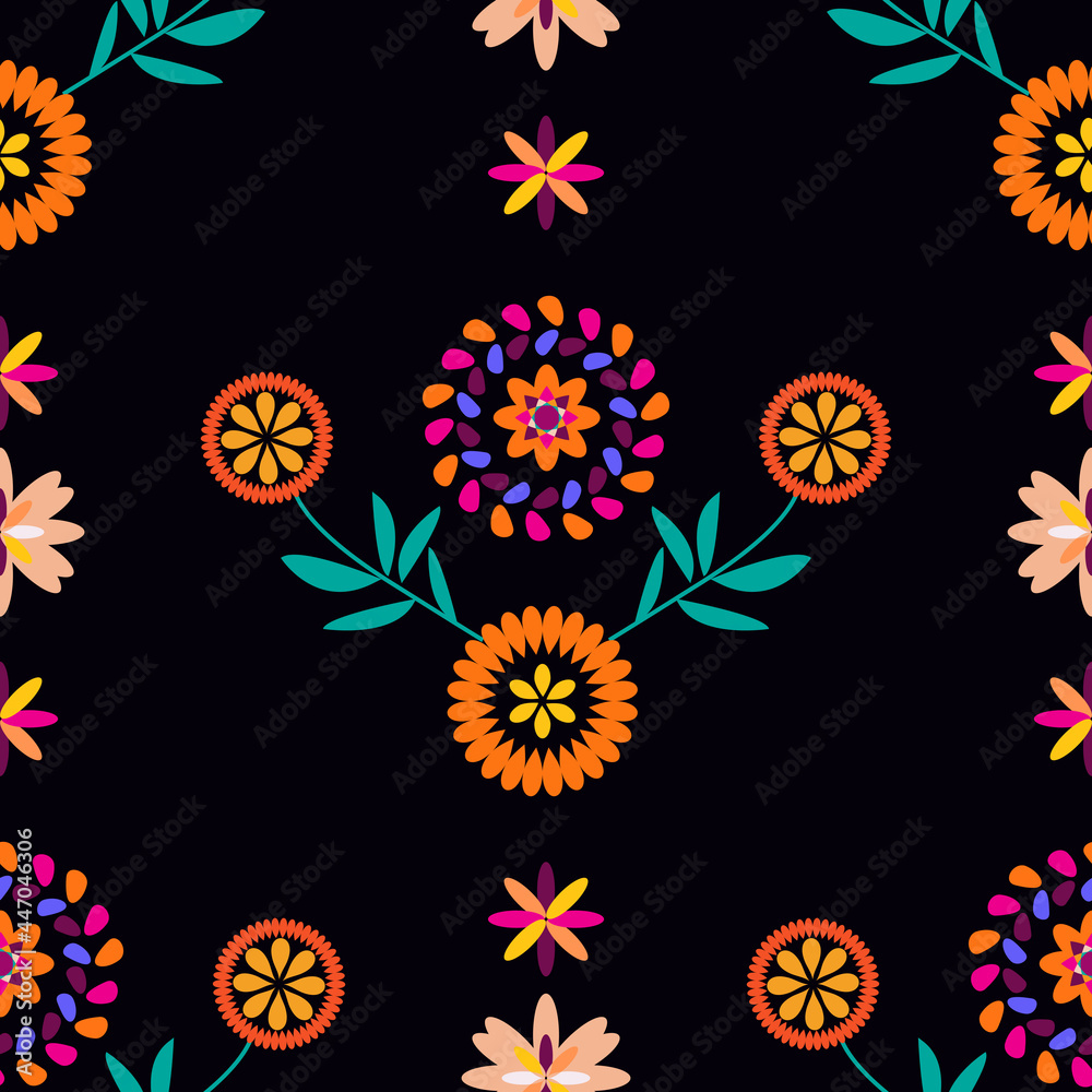 Fototapeta premium Mexican pattern 2