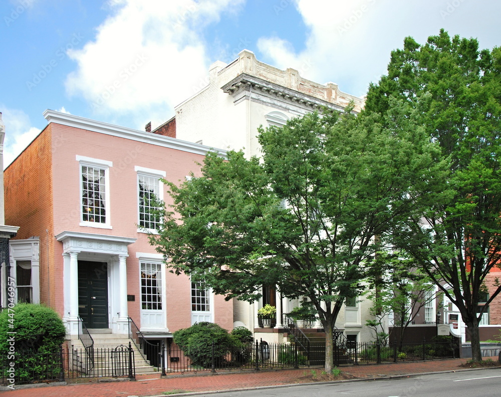 Historisches Bauwerk in der Altstadt von Wilmington, North Carolina