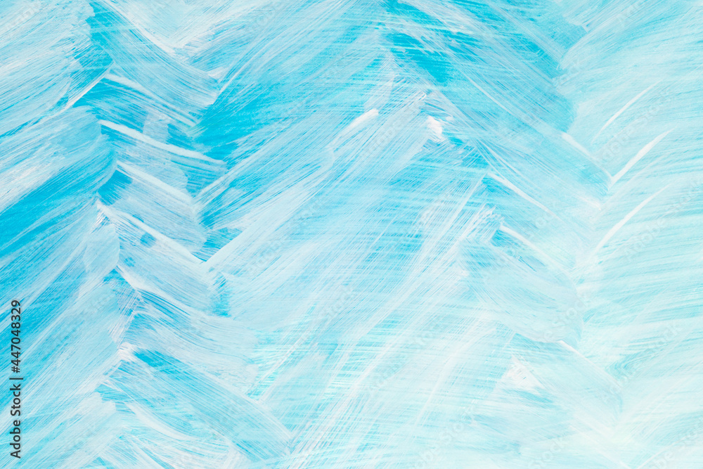 Obraz premium blue color painted background texture