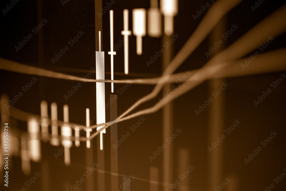 Forex market background, trading on the currency market Forex. Currency exchange rate for world currency: US Dollar, Euro, Frank, Yen. Financial, money, global finance, stock market background.
Forex market background, trading on the currency market Forex. Currency exchange rate for world currency: US Dollar, Euro, Frank, Yen. Financial, money, global finance, stock market background.