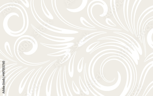 Elegant vector pattern with twisted lines
