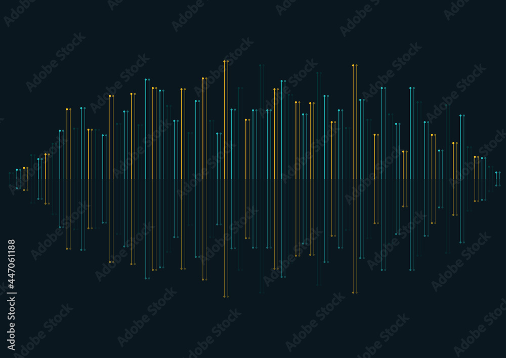Sound waves, Abstract technology background
Sound waves, Abstract technology background