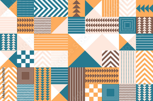 Geometry minimalist artwork poster. design for web banner, wallpaper, business presentation, fabric print