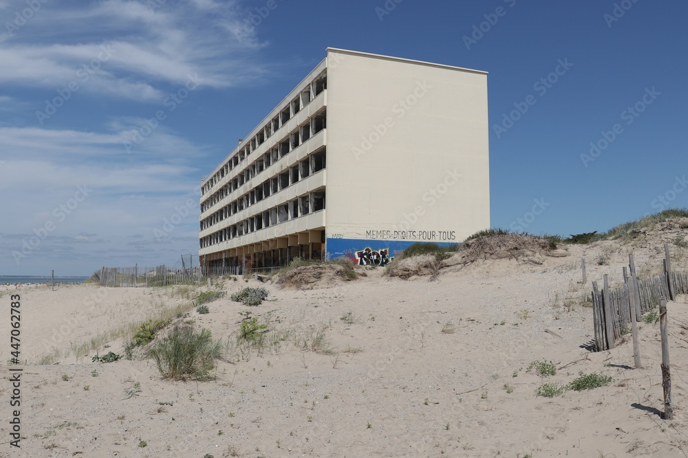 Soulac immeuble « Le Signal » érosion côte Atlantique