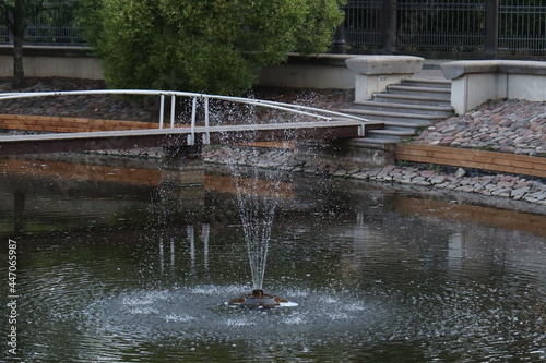 fountain in the park