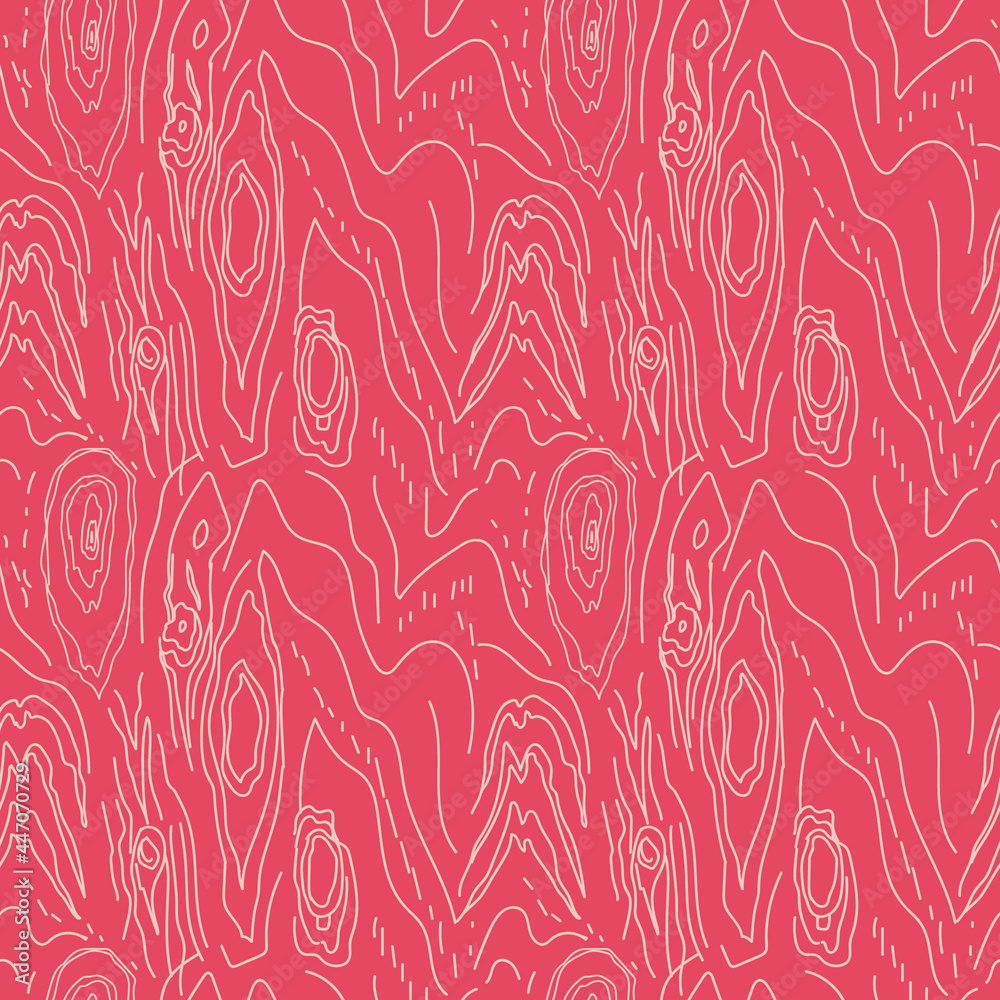 Seamless vector wood pattern in boho style. Autumn textured classic print minimalism hand drawn. Designs for fabric, textiles, social media, clothing, web, wrapping paper, packaging, scrapbooking Seamless vector wood pattern in boho style. Autumn textured classic print minimalism hand drawn. Designs for fabric, textiles, social media, clothing, web, wrapping paper, packaging, scrapbooking