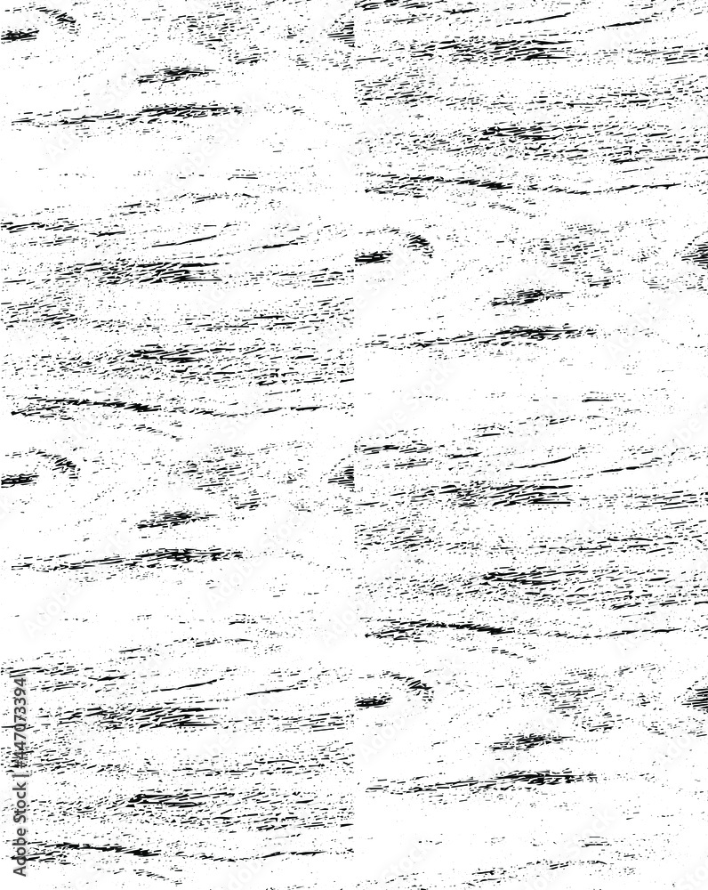 Obraz premium Abstract black and white background. Monochrome texture in grunge style. Old vintage pattern from cracking, fading print and design