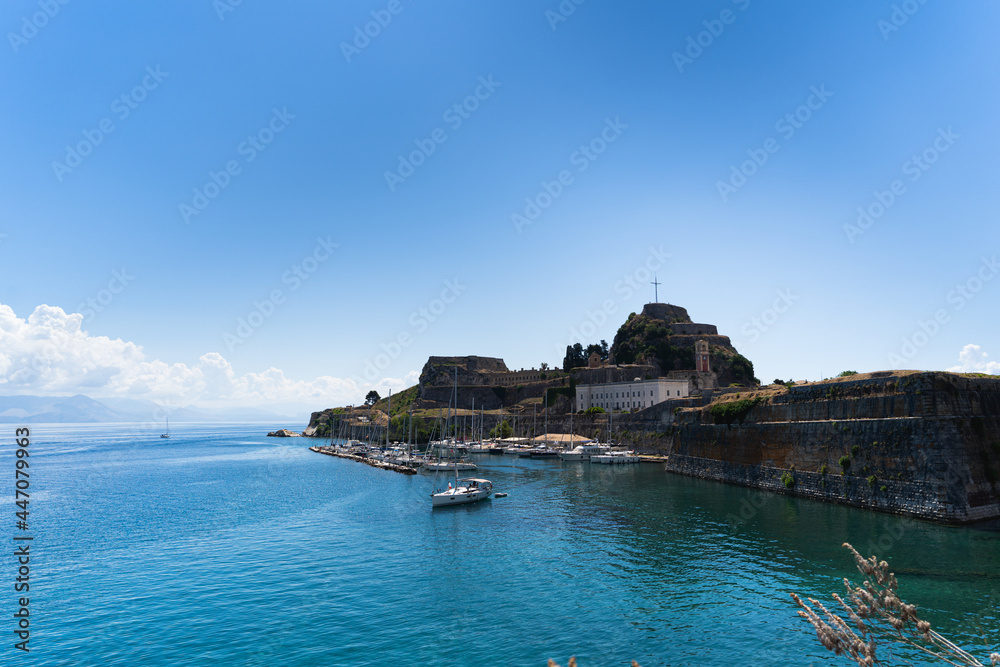 Panoramic view of Corfu Fortress Panoramic view of Corfu Fortress