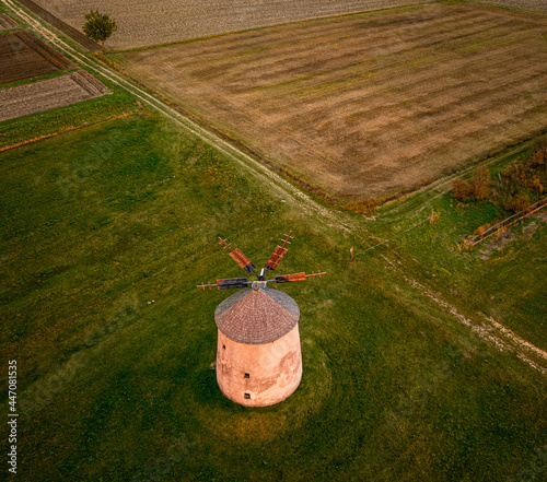 Old windmill, Tés, Veszprém...