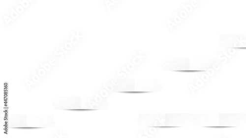 White background Design a geometric pattern, simple, with space for your message.