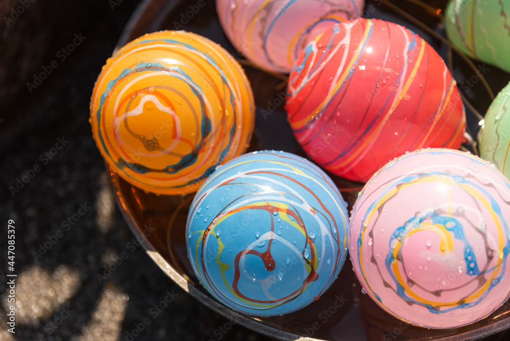 水風船 ヨーヨー釣り Stock 写真 Adobe Stock