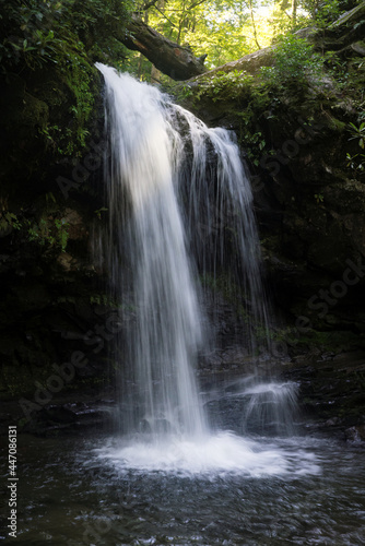 Fototapeta Naklejka Na Ścianę i Meble -  Grotto Waterfall after a Rain