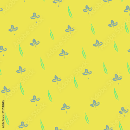 seamless pattern with flowers © Olga Mykovych