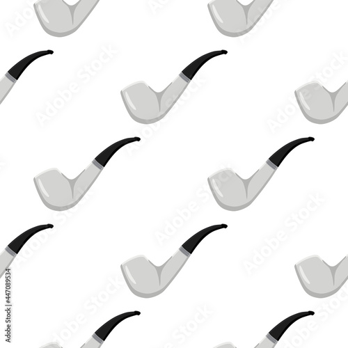 many identical seamless types smoke pipes different size for tobacco