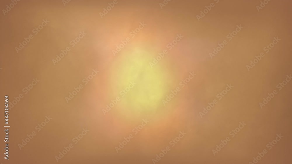 Sandstorm In Desert Obscuring The Sun