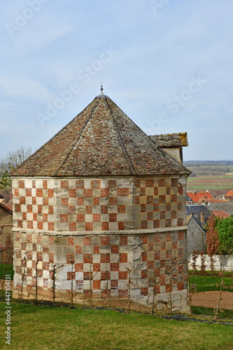 Arthies; France - february 20 2021 : castle