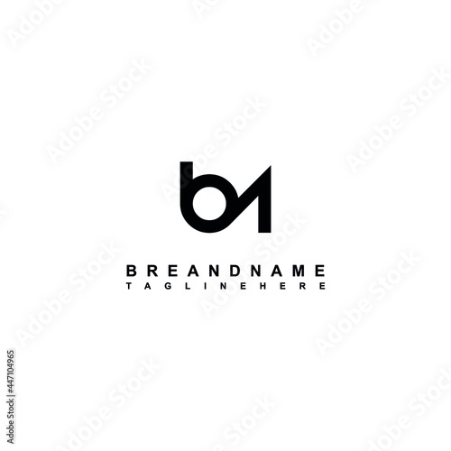 BA Logo Design Template Vector Design