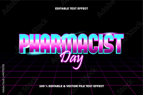 PHARMACIST DAY TEXT EFFECT