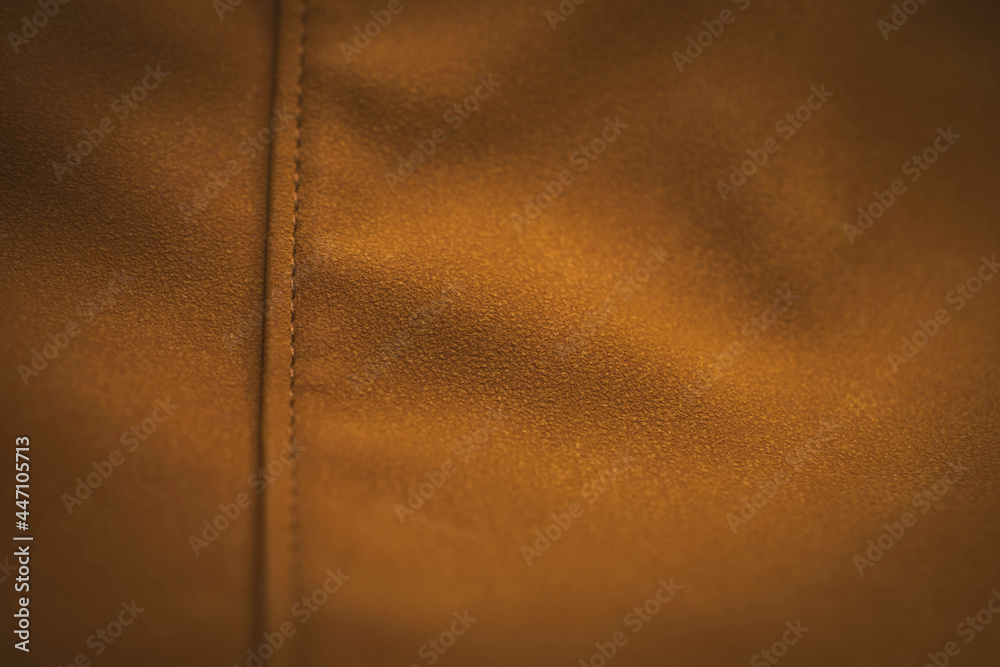 Leather stitching