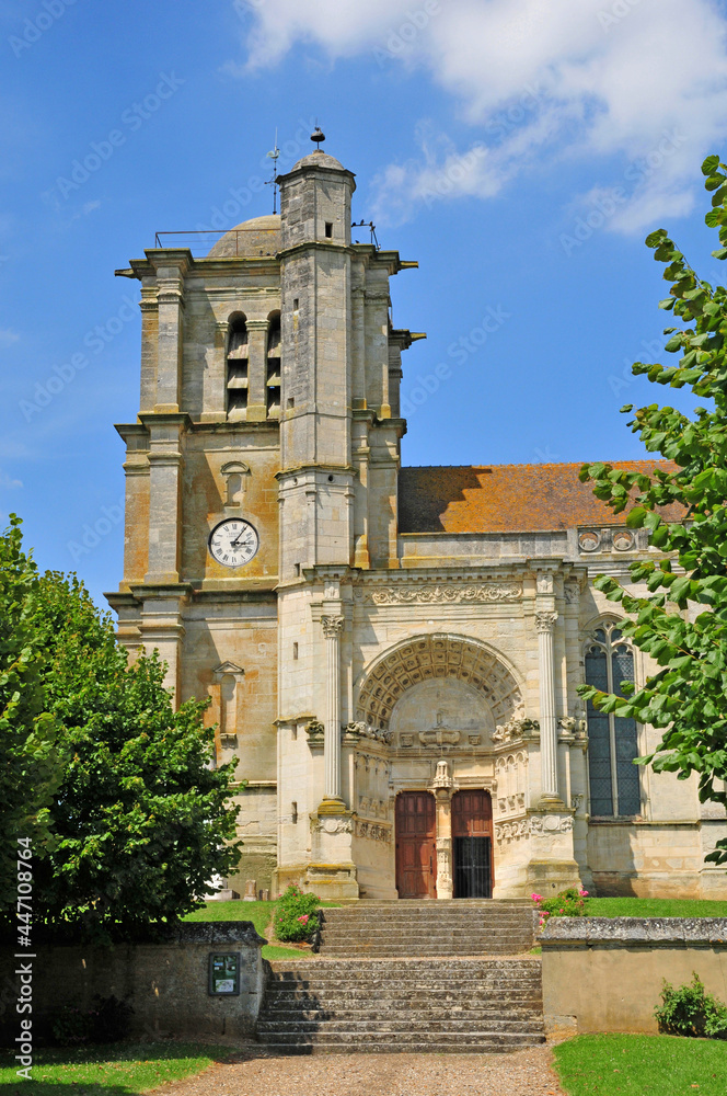 Monjavoult, France - april 3 2017 : saint Martin church