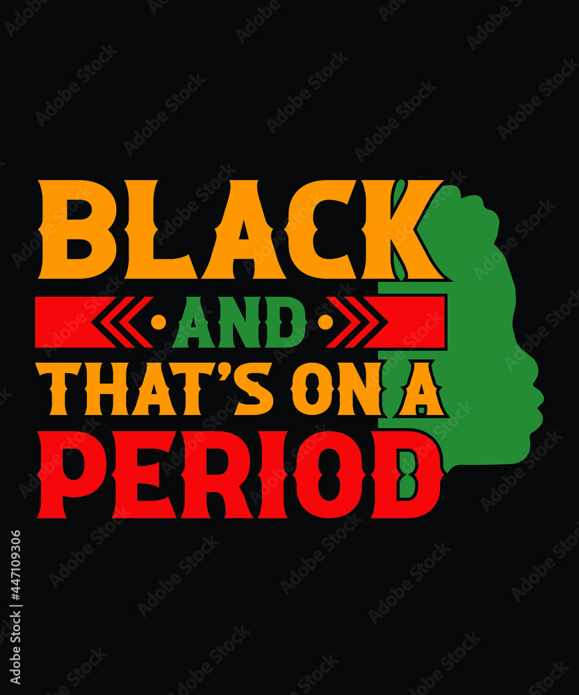 Obraz premium Black And Period