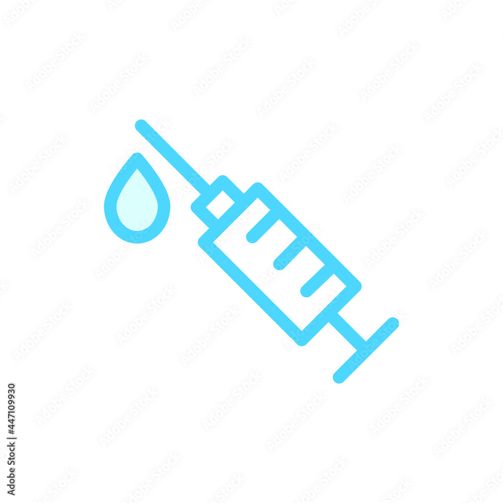Illustration Vector Graphic of Syringe icon Illustration Vector Graphic of Syringe icon
