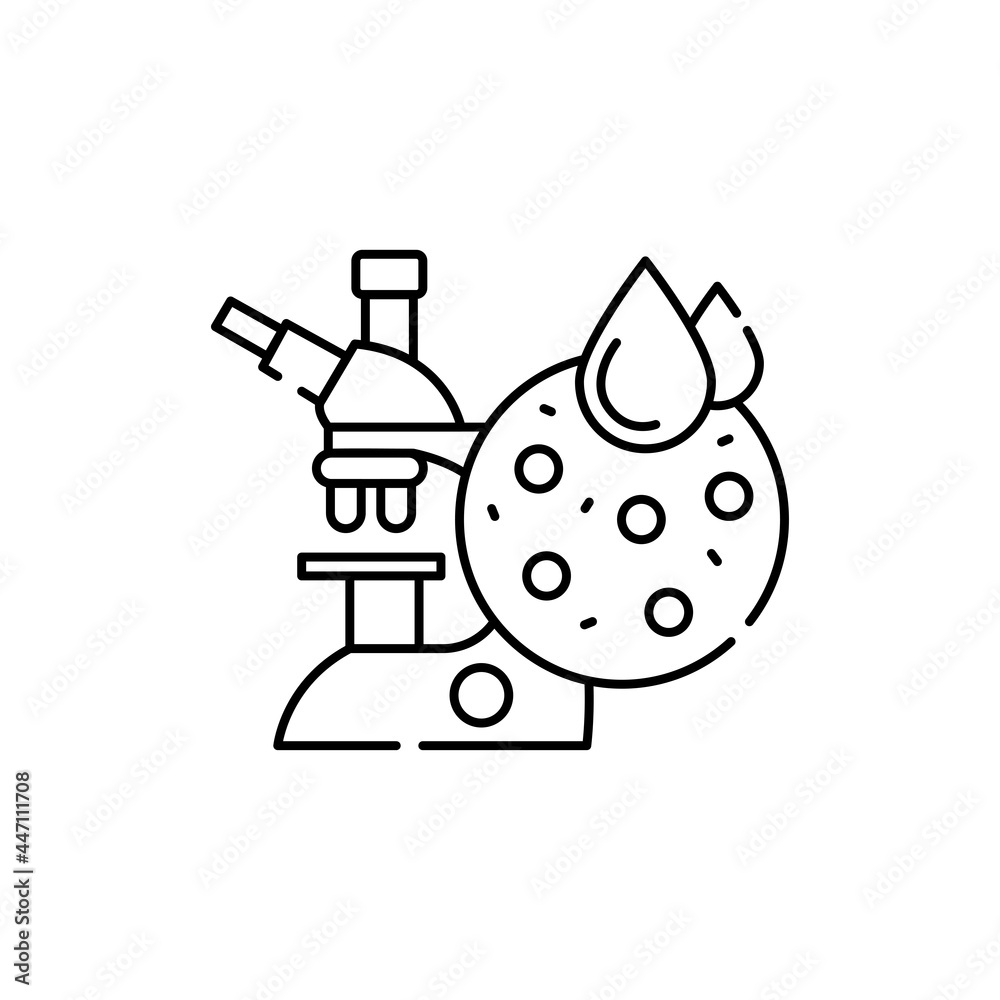 Glucose tolerance test line color icon. Diabetes. Medical equipment Glucose tolerance test line color icon. Diabetes. Medical equipment