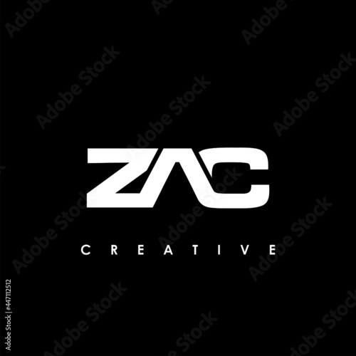 ZAC Letter Initial Logo Design Template Vector Illustration photo