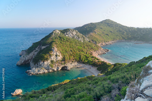 Fototapeta Naklejka Na Ścianę i Meble -  Timoni beach on Korfu, Greece