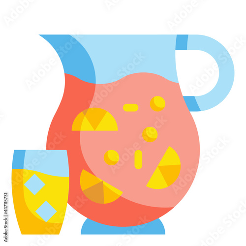 sangria flat icon