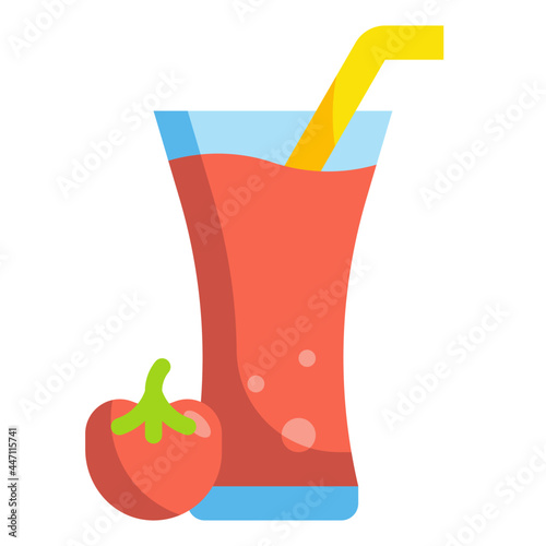 tomato flat icon