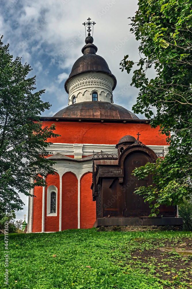 John the Baptist church. Kirillo-Belozersky monastery, city of Kirillov, Russia. Years of construction 1531-1534