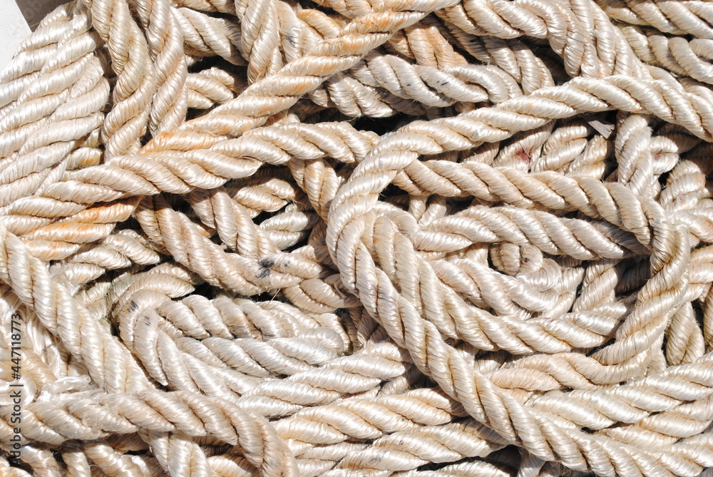 large size ropes that form backgrounds and textures large size ropes that form backgrounds and textures