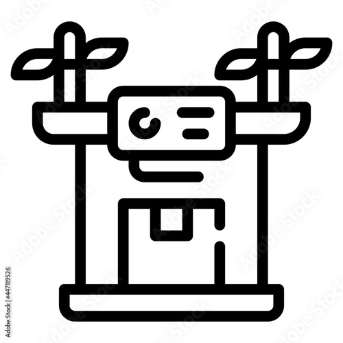 drone outline icon