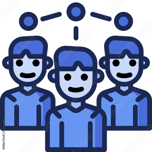 team Two Tone icon