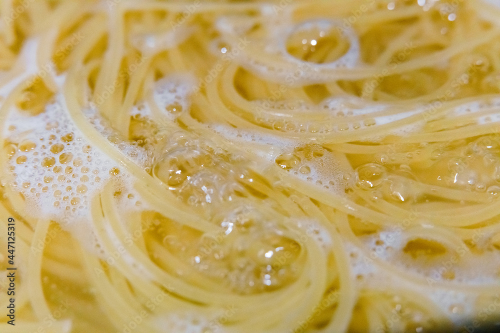 close up of spaghetti close up of spaghetti