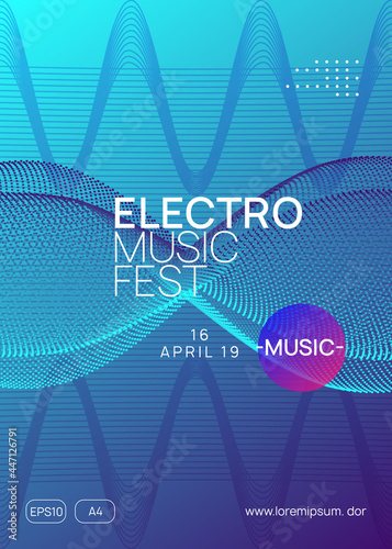 Fényképezés Neon club flyer